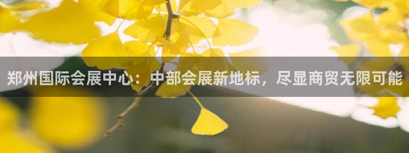 果博注册客服电话是多少号：郑州国际会展中心：中部会展新地标，尽显商贸无限可能