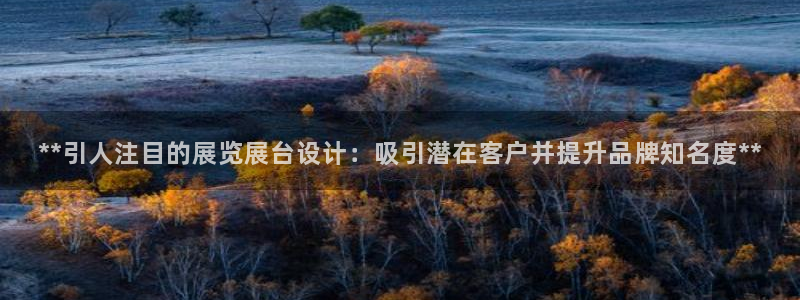 果博官方：**引人注目的展览展台设计：吸