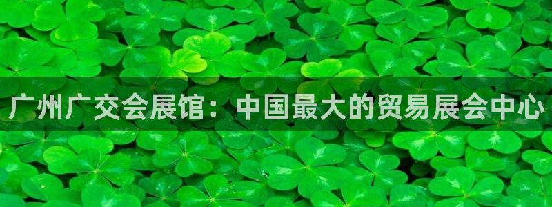 果博怎么注册账号：广州广交会展馆：中国最大的贸易展会中心