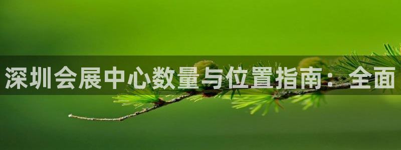 果博平台电话：深圳会展中心数量与位置指南：全面
