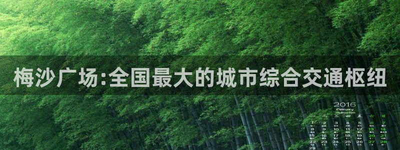 果博平台真实吗知乎怎么样：梅沙广场:全国最大的城市综合交通枢纽