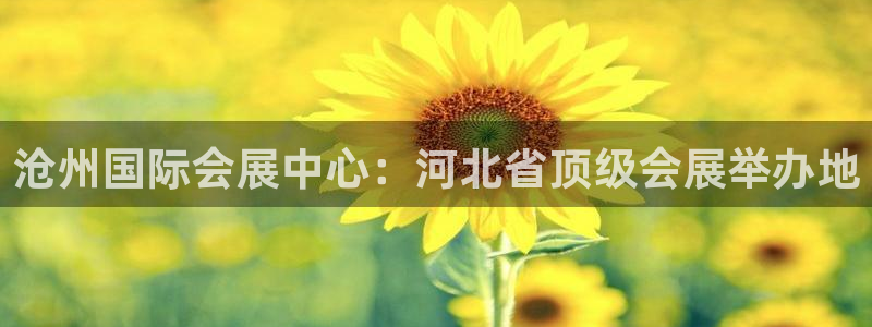 果博注册会员：沧州国际会展中心：河北省顶级会展举办地