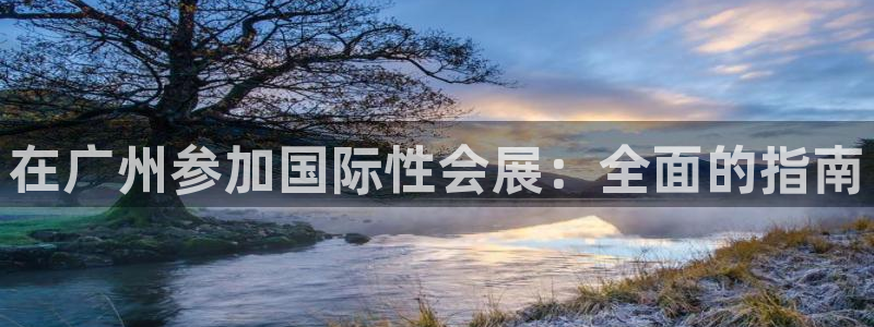 苹果手机能下载果博吗：在广州参加国际性会展：全面的指南