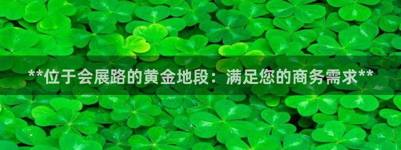 果博公司会员开户：**位于会展路的黄金地