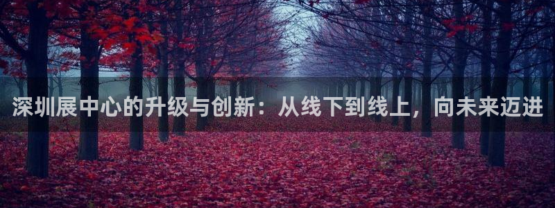 果博注册充值多少钱：深圳展中心的升级与创新：从线下到线上，向未来迈进