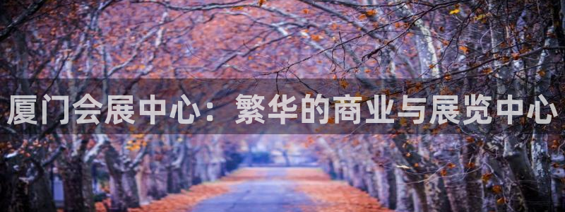 果博官网客服：厦门会展中心：繁华的商业与展览中心